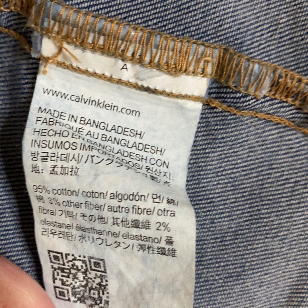 Calvin Klein Jeans Jean Jacket NWT - Picture 5 of 7